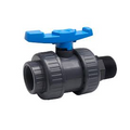 PVC Double Male Union Ball Valve